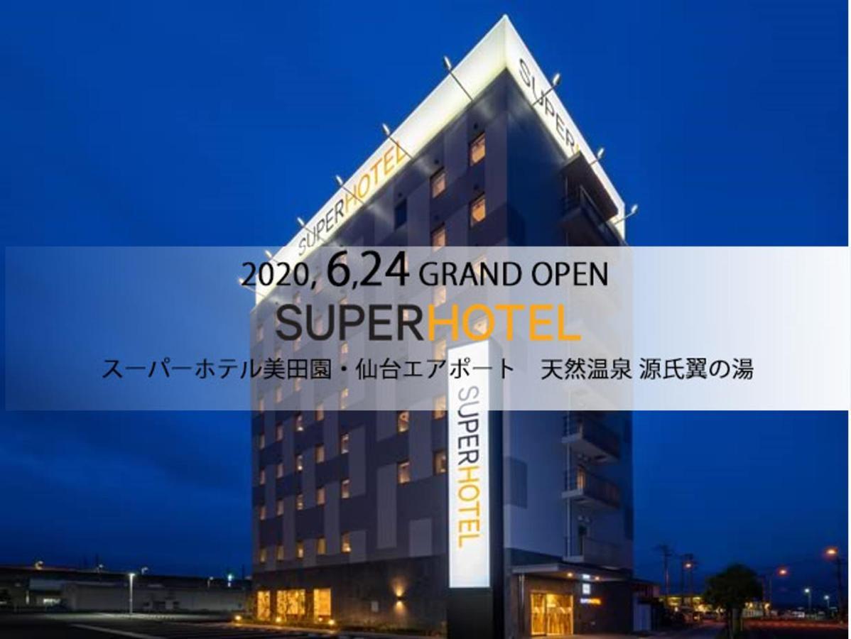 Super Hotel Mitazono Sendai Airport Natori Exterior foto